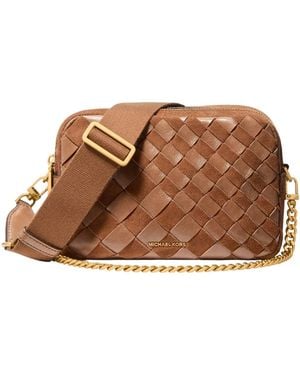 Michael Kors Md Dblzp Chn Camera Xbody - Brown