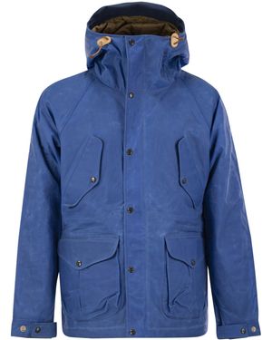 Manifattura Ceccarelli Orschhertura ceccarelli neuer Fischer Parka mit Motorhaube - Blau