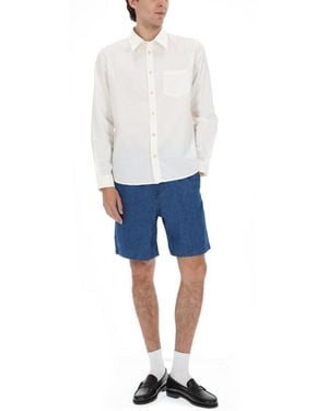 A.P.C. Camicia "Harris" - Blue
