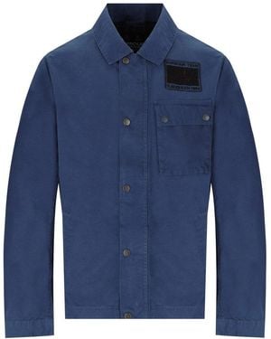 Barbour International Workers Casual Cobalt Jacket - Blue
