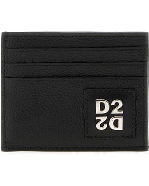 DSquared² Textured Cardholder - Black