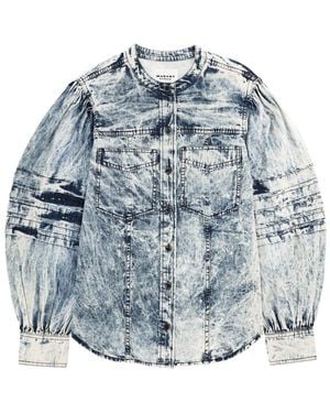 Isabel Marant Mileda Top - Blue
