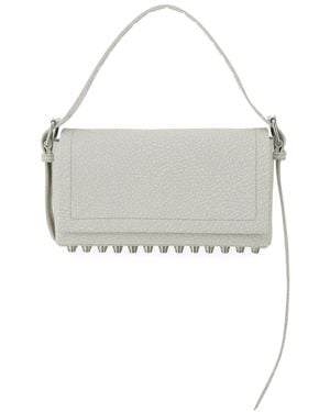 Alexander Wang Ricco Medium Flap Bag - White