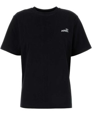 Coperni Cotton X Disney Ariel T-Shirt - Black