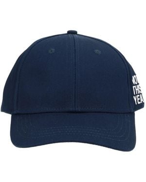 Aspesi Cotton Hat - Blue