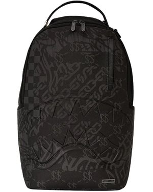 Sprayground Zaino 3 Am Check - Black