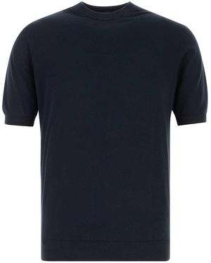 Fedeli Cotton Jumper - Black