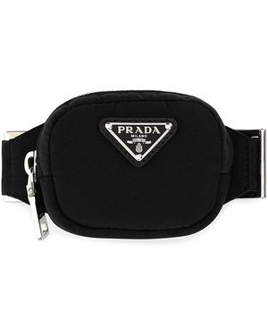 Prada Zwarte Nylon Manchet