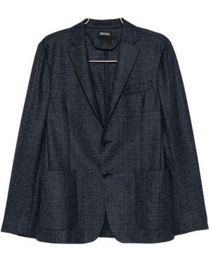 ZEGNA Jas Blauw