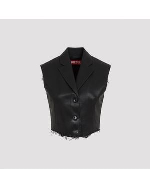 DIESEL Chic Mini Waistcoat For - Black