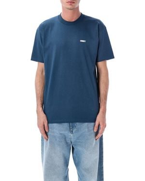 Obey T Shirts And Polos - Blue