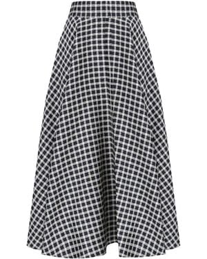 Essentiel Antwerp Hat Dark Midi Skirt - White