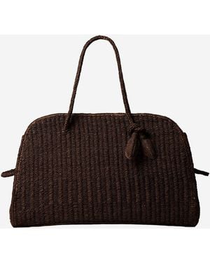 Jacquemus Le Grand Turismo Basttasche - Schwarz