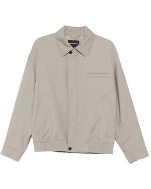 Emporio Armani Wool Jacket - Grey