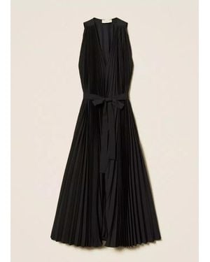 Twinset Vestido largo Archive - Negro