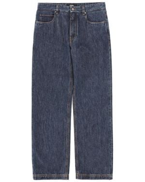 Fendi Regular Fit Jeans - Blue