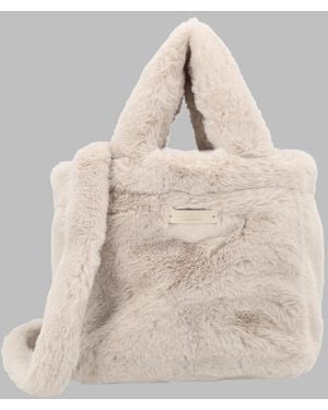 Herno Quilted Shoulder Bag - Natural