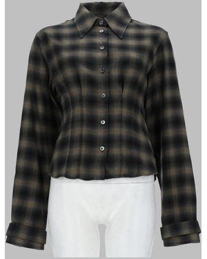 Our Legacy Shirt Envelop Cotton Wool - Black