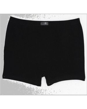 MM6 by Maison Margiela Boxer Elasticizzato - Black