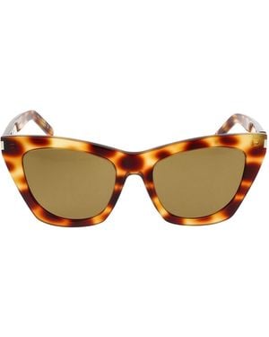 Saint Laurent Sl 214 kate 024 sungles - Marrone