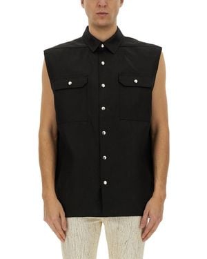 Rick Owens Jumbo Sl Outershirt - Black