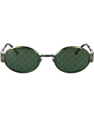 Gucci Round Sunglasses Gg1854 S 003 - Green
