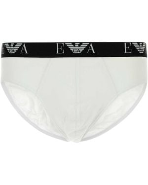 Emporio Armani 3-Pack Brief - White