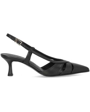 Sergio Levantesi Edda Slingback Pumps - Black