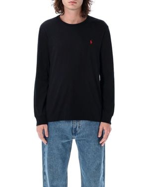 Polo Ralph Lauren T Shirts And Polos - Black