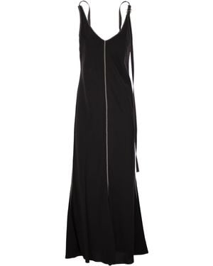 Sportmax Ivory Dress With Adjustable Strap in Natural | Lyst