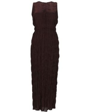 STAUD Midi Dress Mizu Polyester - Purple