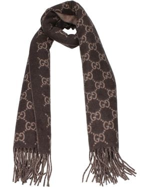 Gucci Scarves Cashmere - Brown