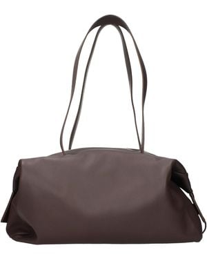 MINOBOSSI Jane Shoulder Bags Leather/Dark - Brown