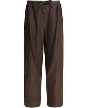 Loulou de Saison Cove Trousers - Brown