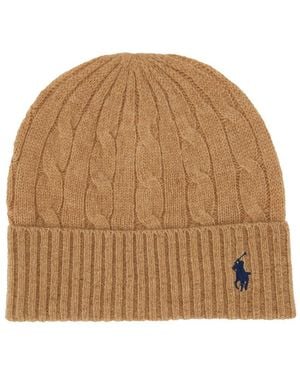 Polo Ralph Lauren Wool Blend Hat - Brown