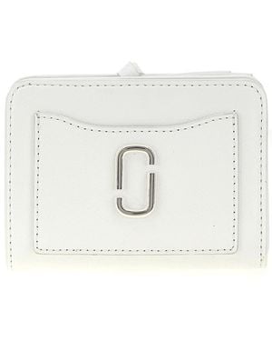 Marc Jacobs 'the Utility Snapshot Mini Compact' Portemonnee - Wit