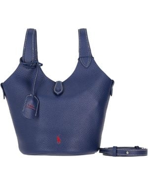 Ralph Lauren Ply Mn Crs R Crossbody Klein - Blauw