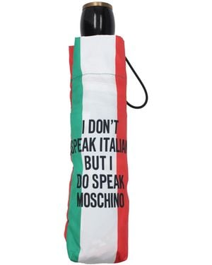 Moschino Ombrelli Donna Poliestere Multicolore - Red