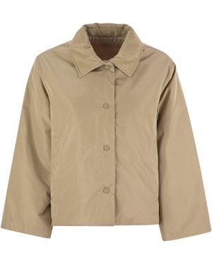 Weekend by Maxmara Mimma Reversible Taffeta Jacket - Natural