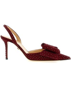 Mach & Mach 'Le Cadeau' Slingback - Red