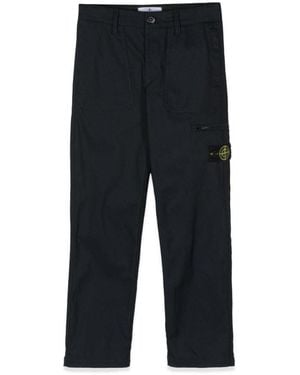 Stone Island Regular Trousers - Black