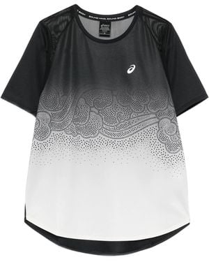 Asics Road Fade Ss Top - Black