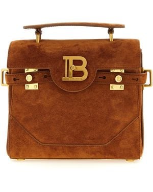 Balmain B-Buzz 23 Hand Bags - Brown