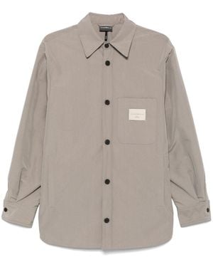 Emporio Armani Logo Shirt - Grijs