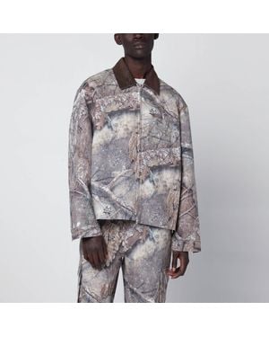 Represent Realtree Camo Zipup Jacket - Grey