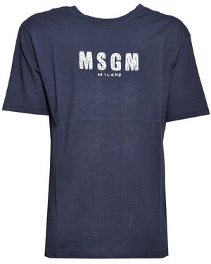 MSGM T-shirts et polos - Bleu