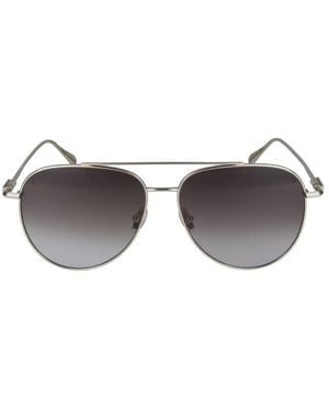 Ferragamo Occhiali Da Sole Sf308 S 703 Oro/Gradiente Marrone/15/145 - Multicolore