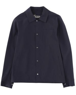 Herno Essence Shacket - Blue