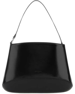 Low Classic Leather Handbag - Black