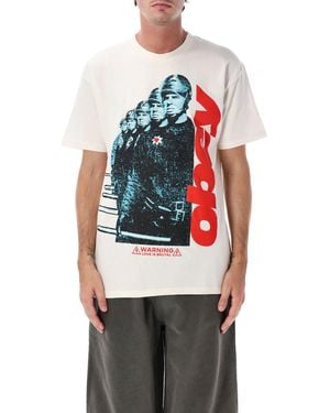 Obey T-Shirts und Polos - Weiß